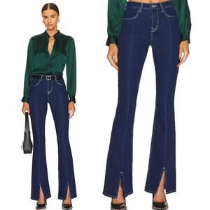 NWT L'Agence Beatrix High Rise Baby Bootcut Jeans in Arroyo Wash Size: 28